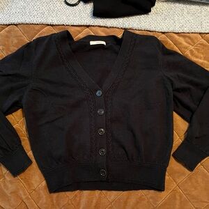 Sessun Black Cardigan Size FR36/US 4